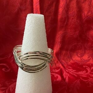 Elegant Silver Women's Bracelet